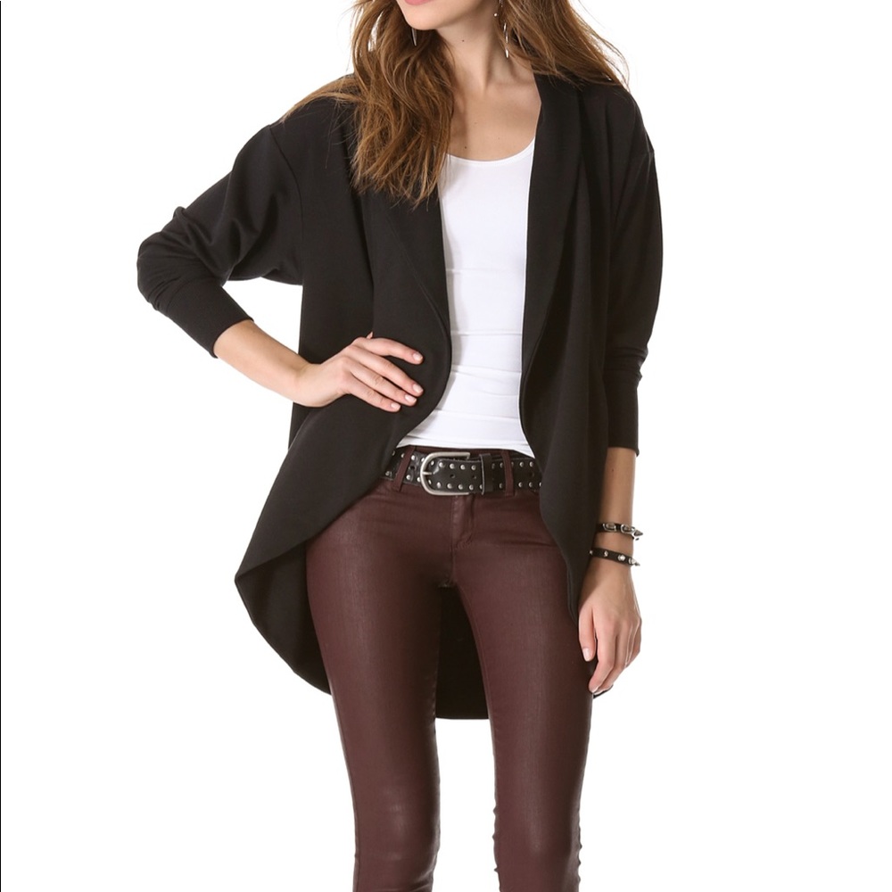 Theory Kolma Black Cardigan